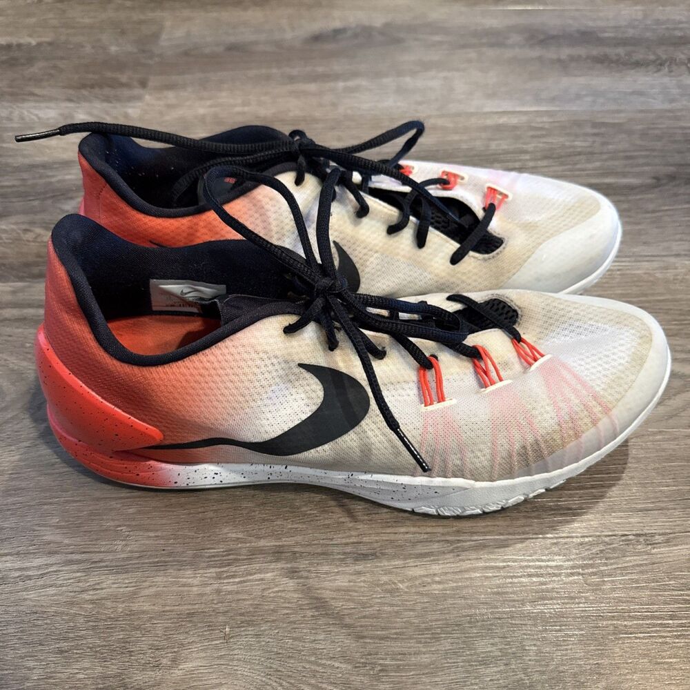 Nike Hyperchase Basketball Shoes In White Infrared Black Men’s Size 12
